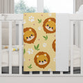 Lion Fleece Baby Blanket