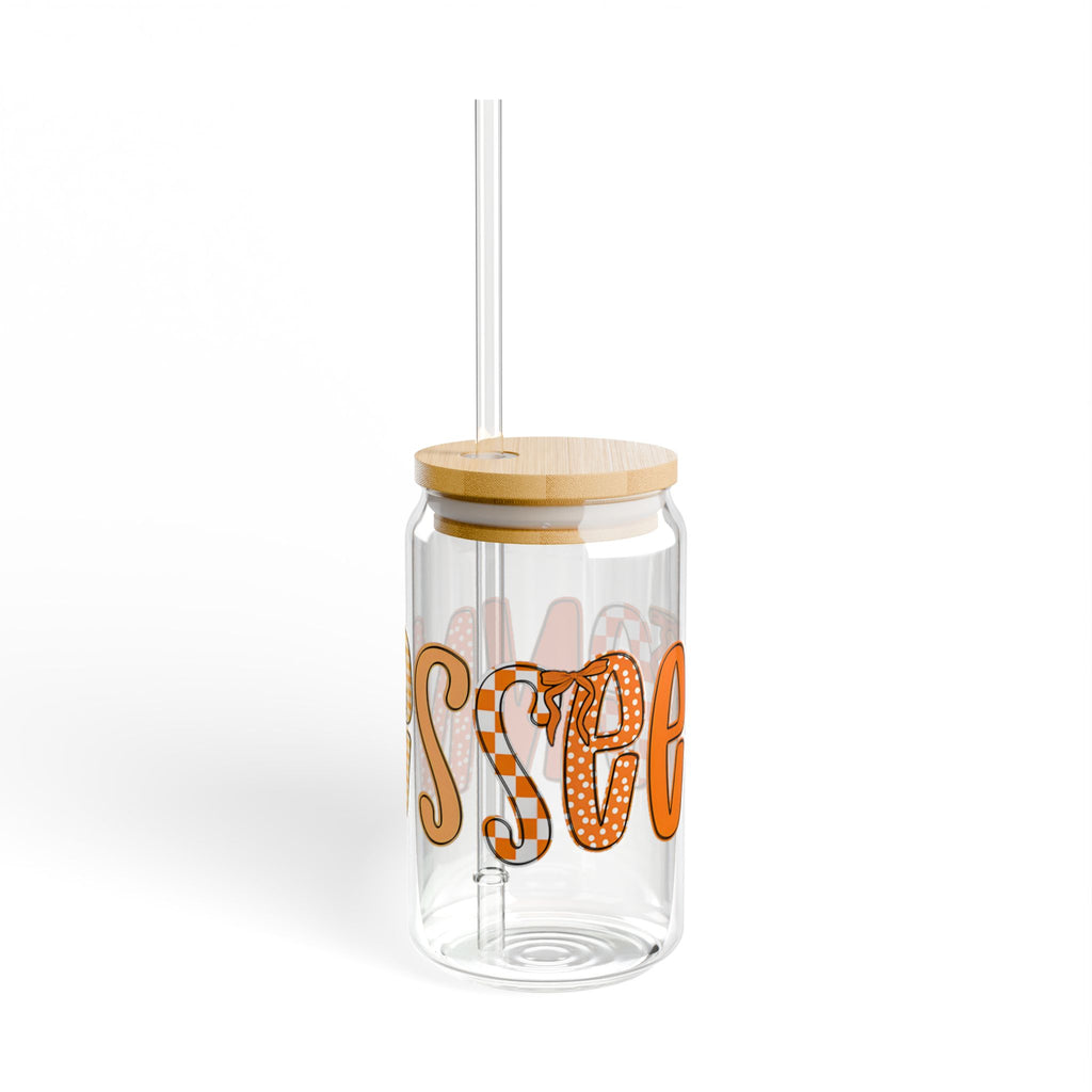 Tennessee Glass with Straw