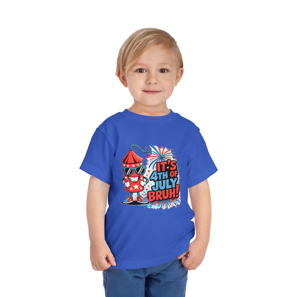 Its 4th of July Bruh Toodler T-shirt