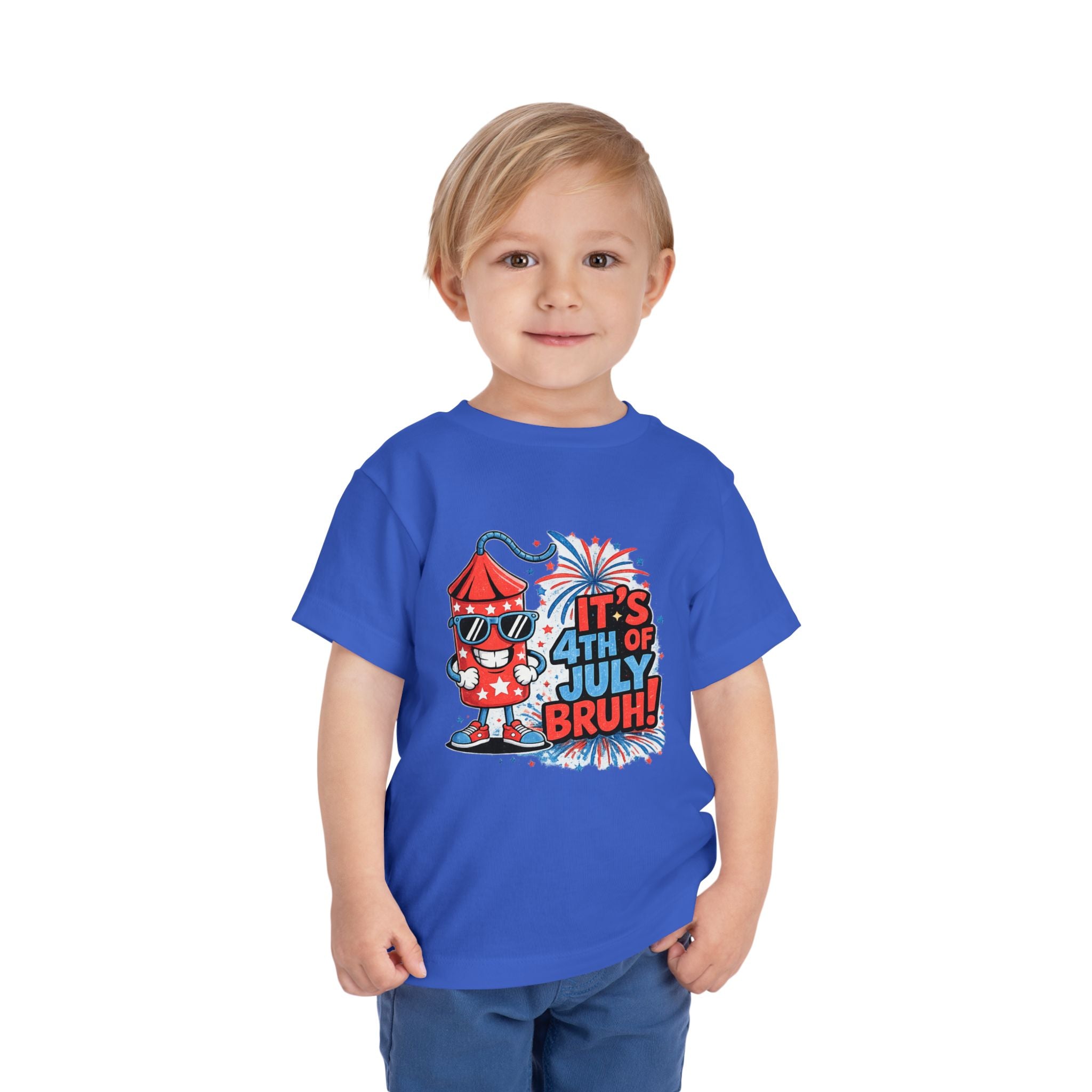 Its 4th of July Bruh Toodler T-shirt