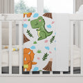 Dino Fleece Baby Blanket