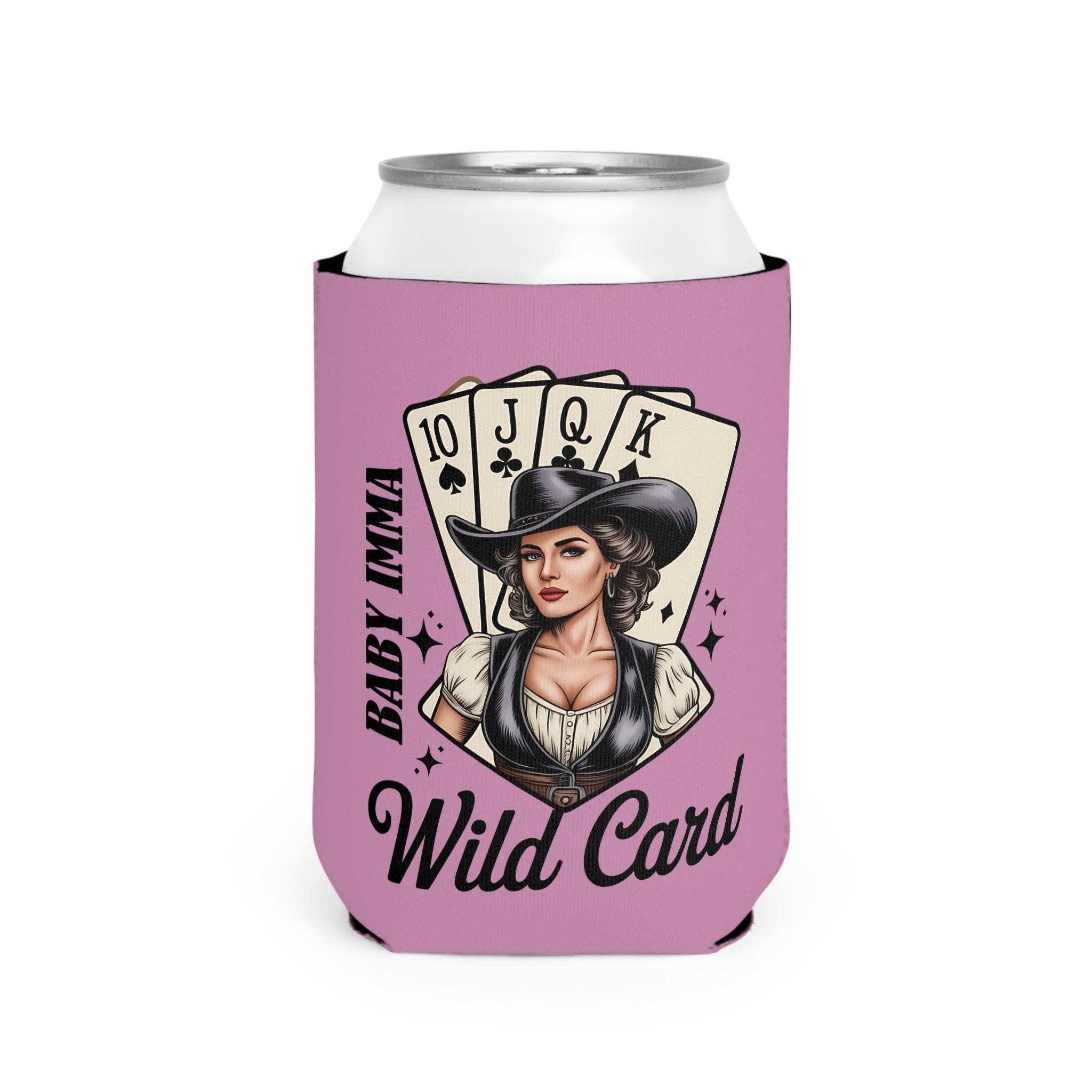 Wild Card Can Coozie