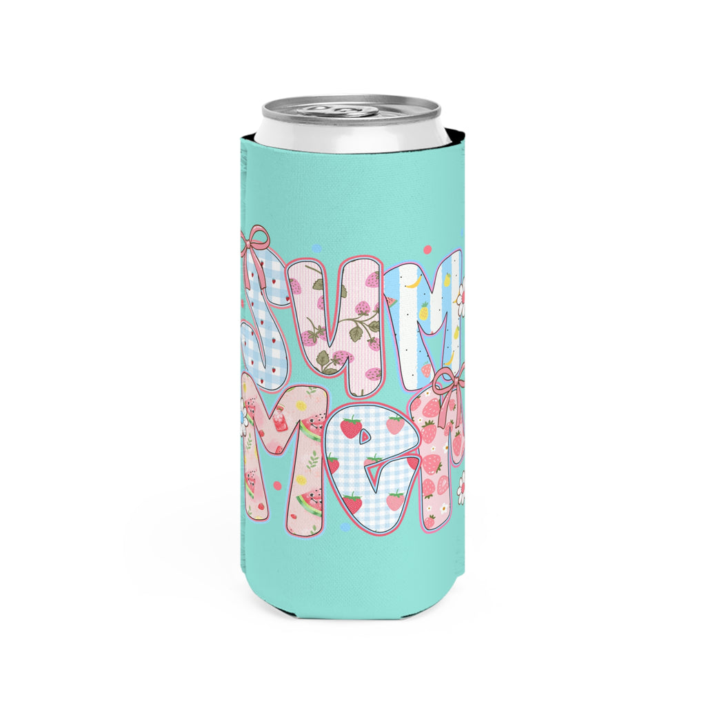 Summer Slim Can Coozie