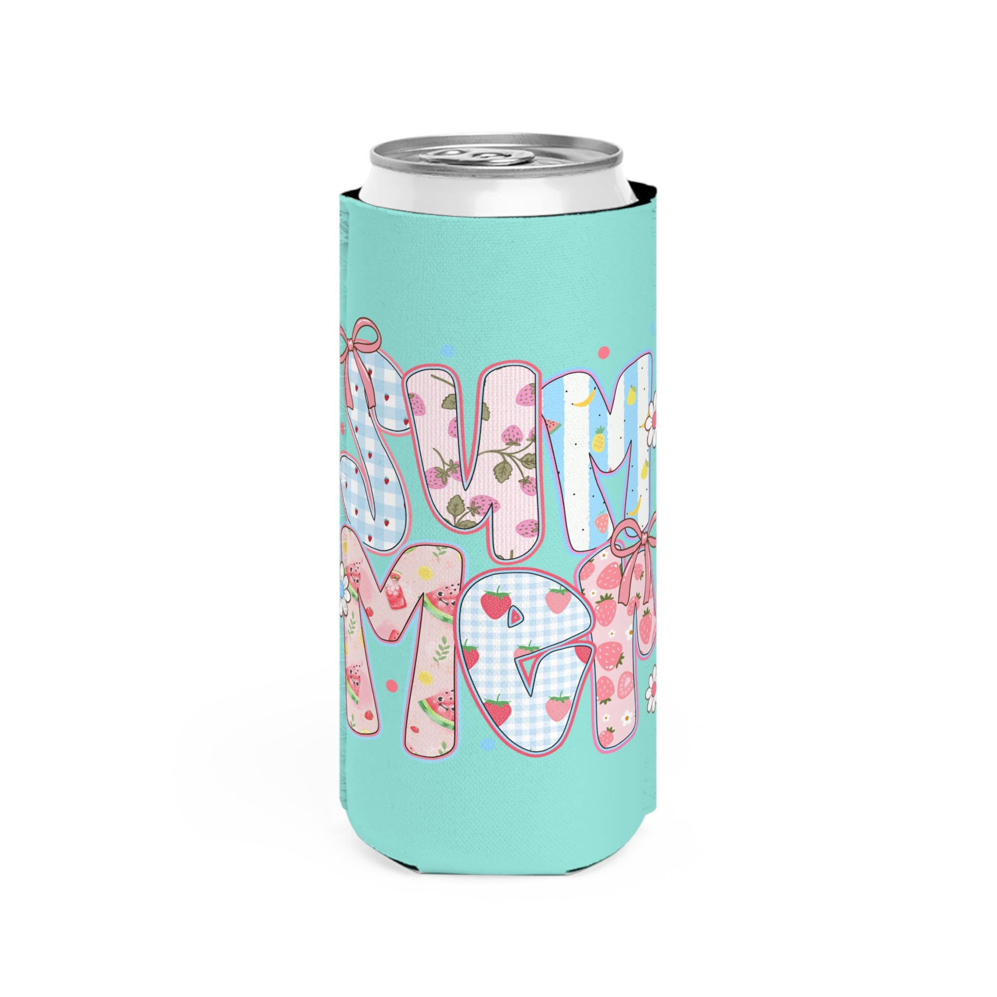 Summer Slim Can Coozie