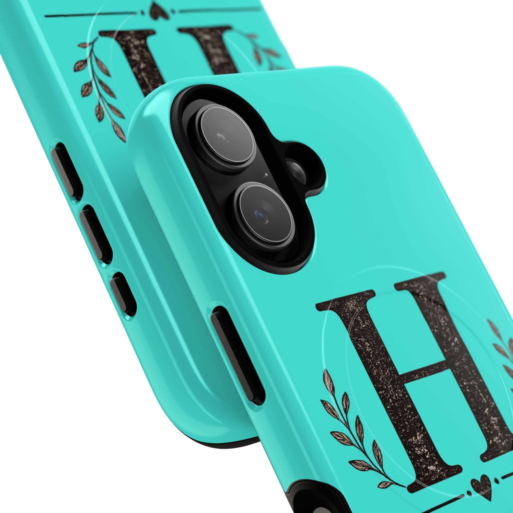 Personalized Monogram Phone Case – 'H' Hooper Magnetic Tough Case