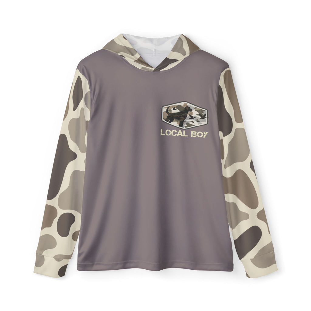 Mens Camo Local Boy Athletic Pullover