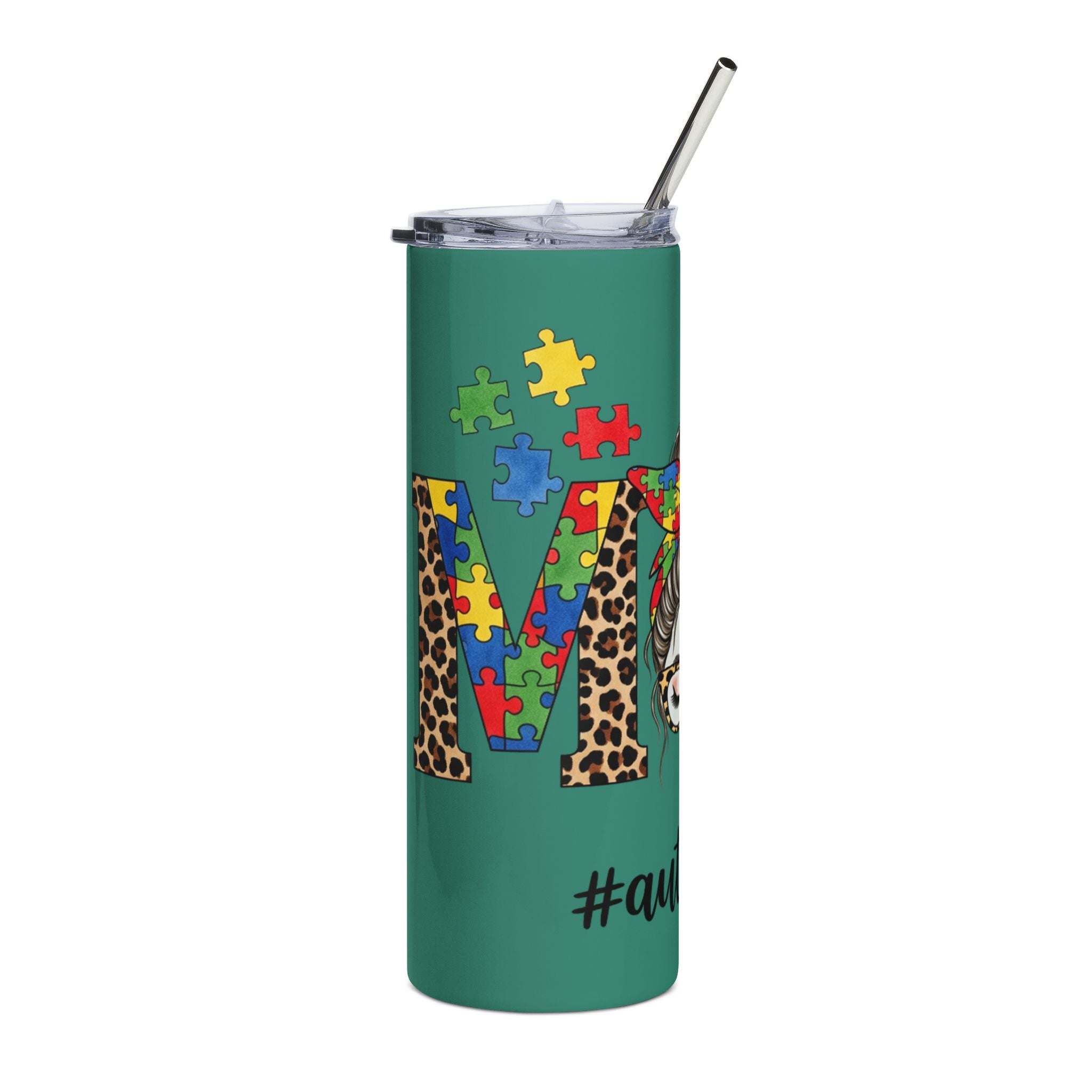 Autism Mom 20oz Stainless Tumbler