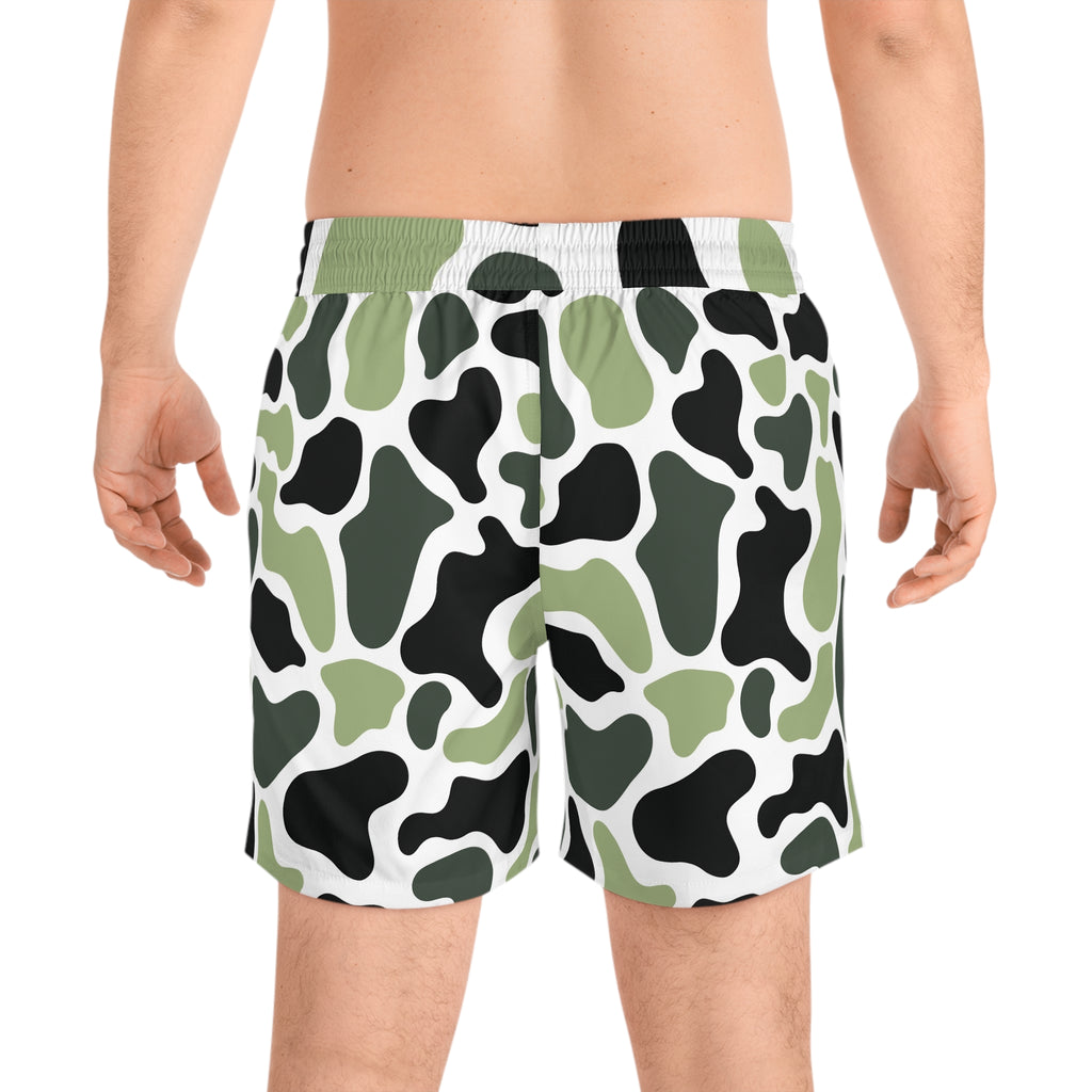 Men Camo Swim Shorts
