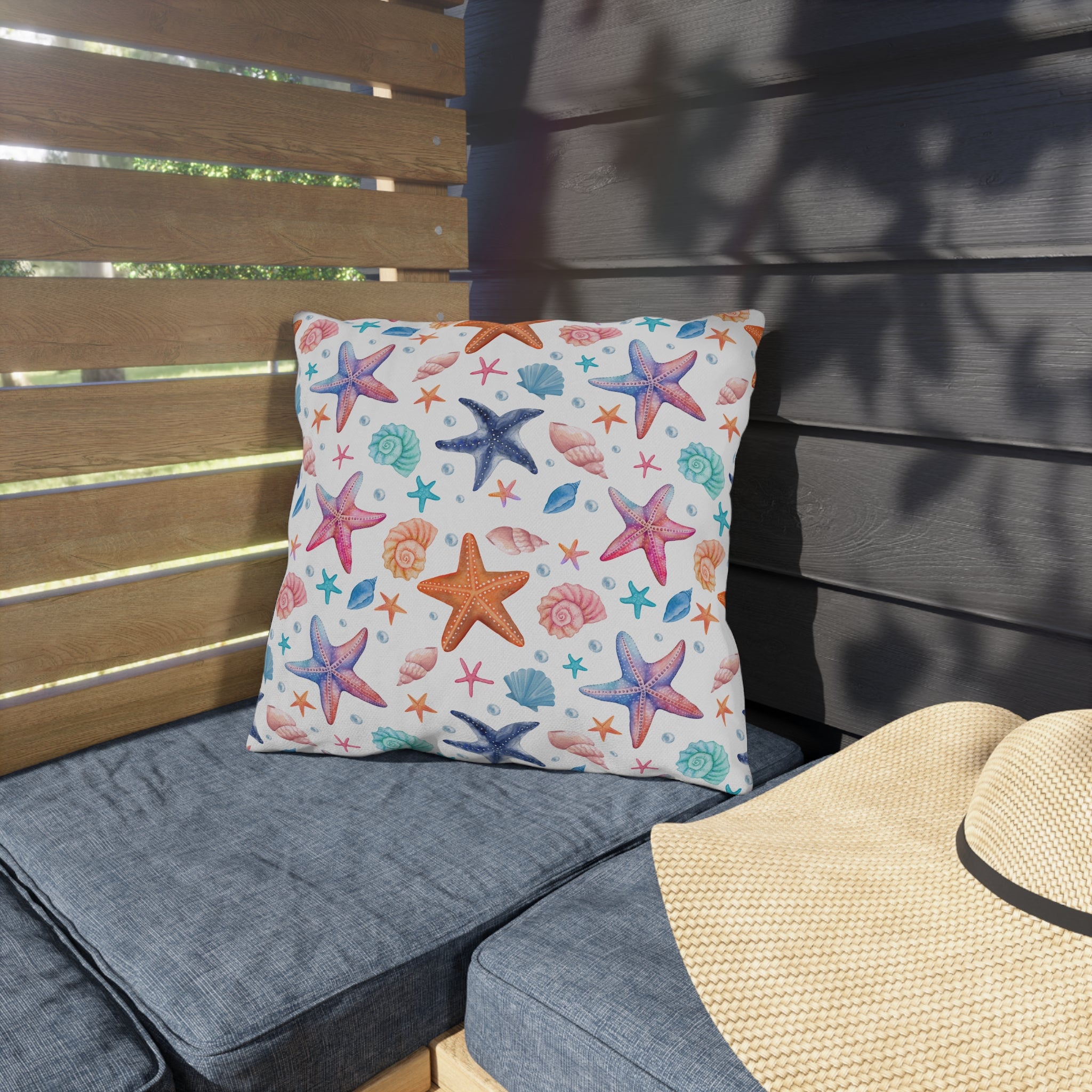 Star Fish Outdoor Pillow