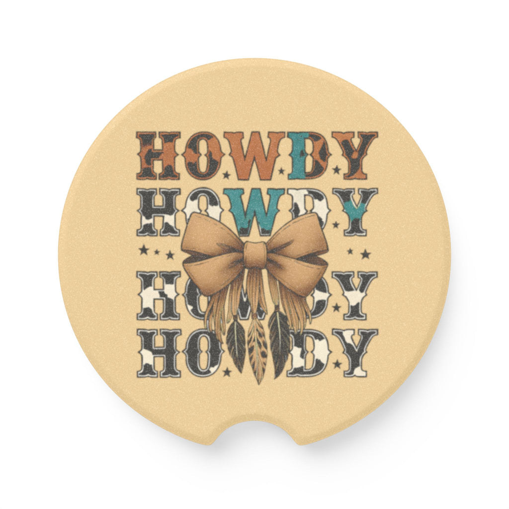 Howdy Car Coaster