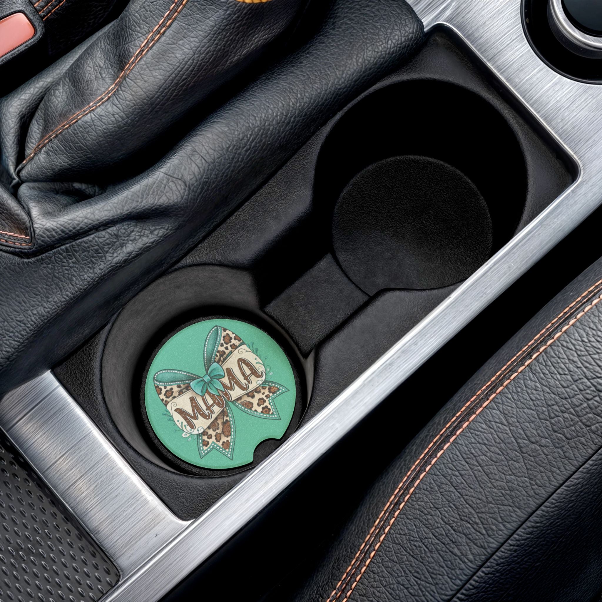 Bow Mama Car Coaster