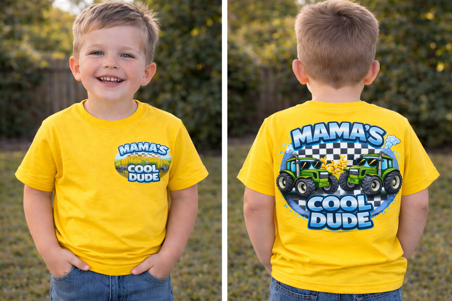 Mamas Cool Dude Toodler T-shirt