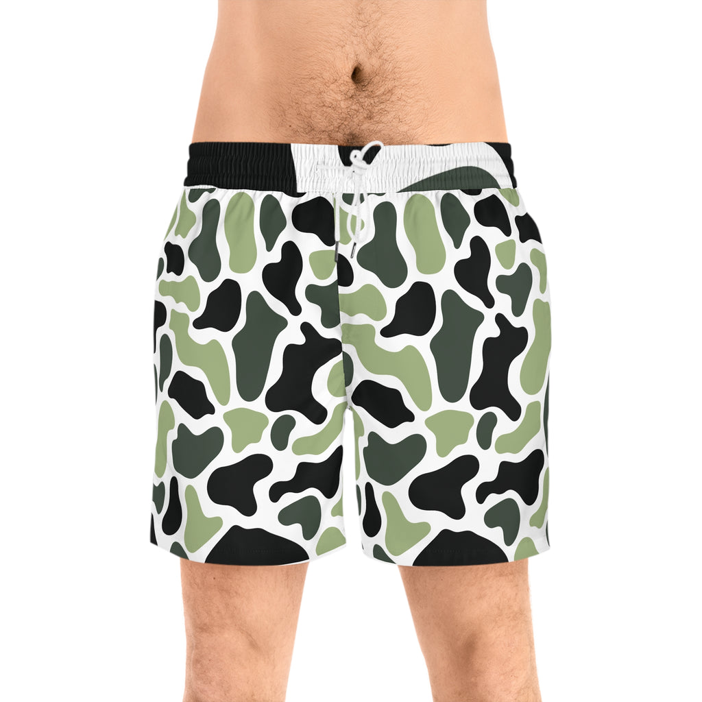 Men Camo Swim Shorts