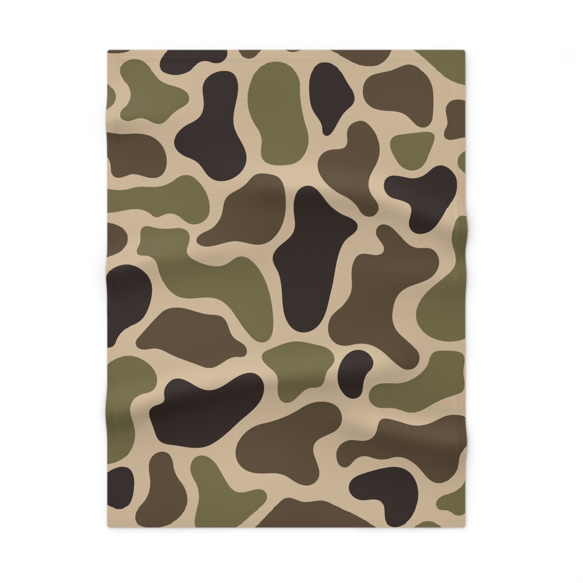 Camo Fleece Baby Blanket