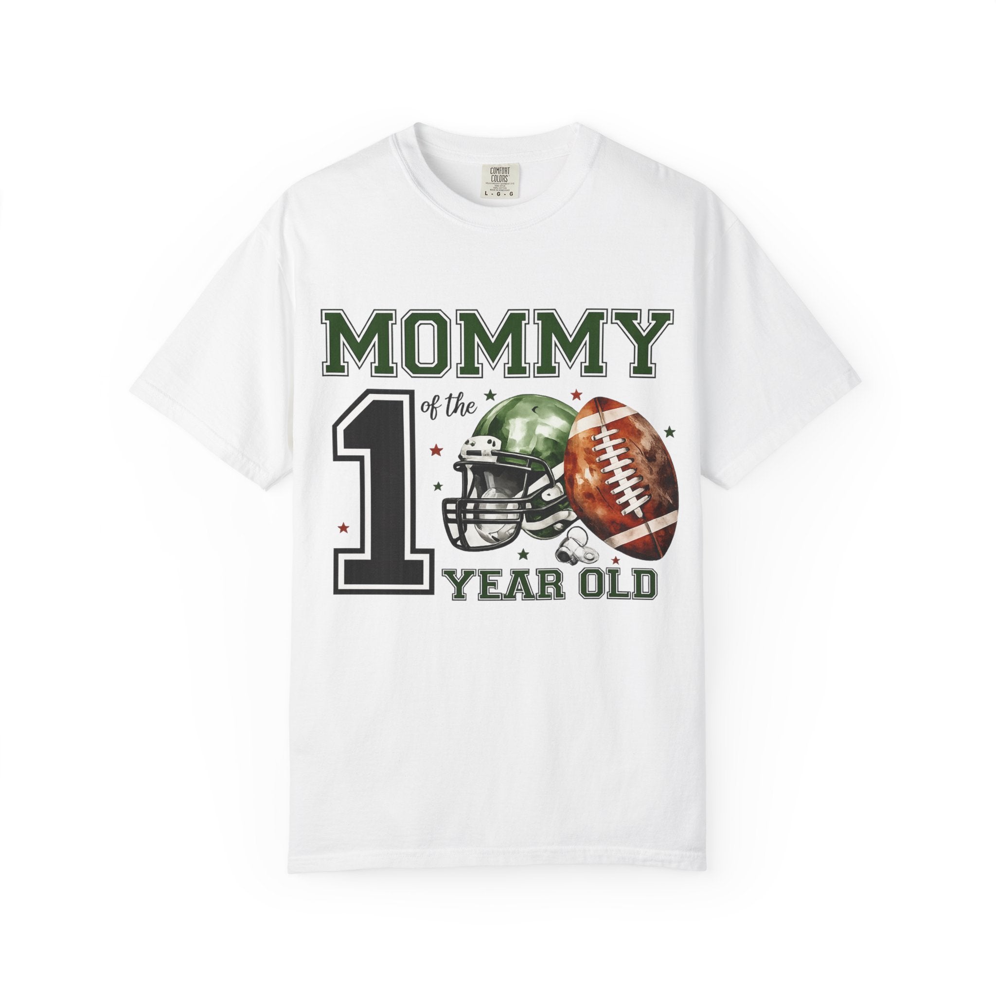 Mommy of the 1 Year Old Football Tee