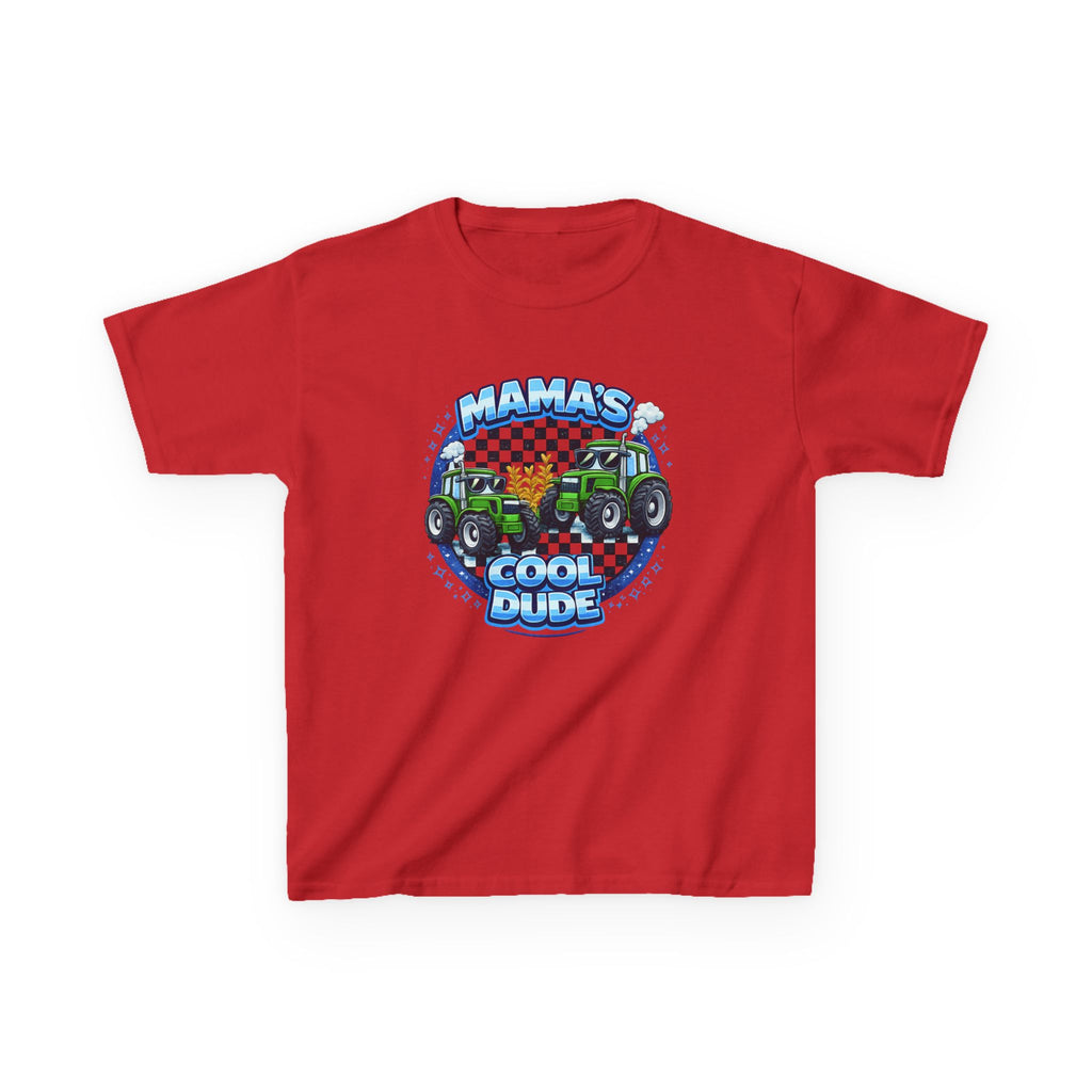 Tractor Mama's Cool Dude Graphic Kids T-shirt