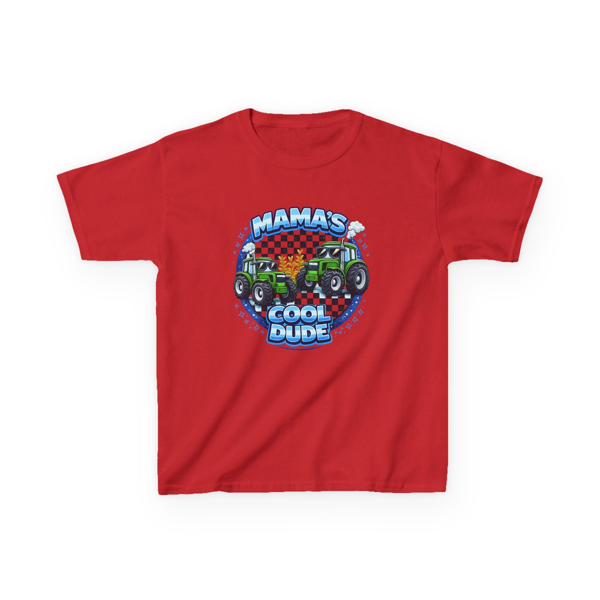 Tractor Mama's Cool Dude Graphic Kids T-shirt