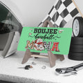 Boujee Baseball Mama License Plate