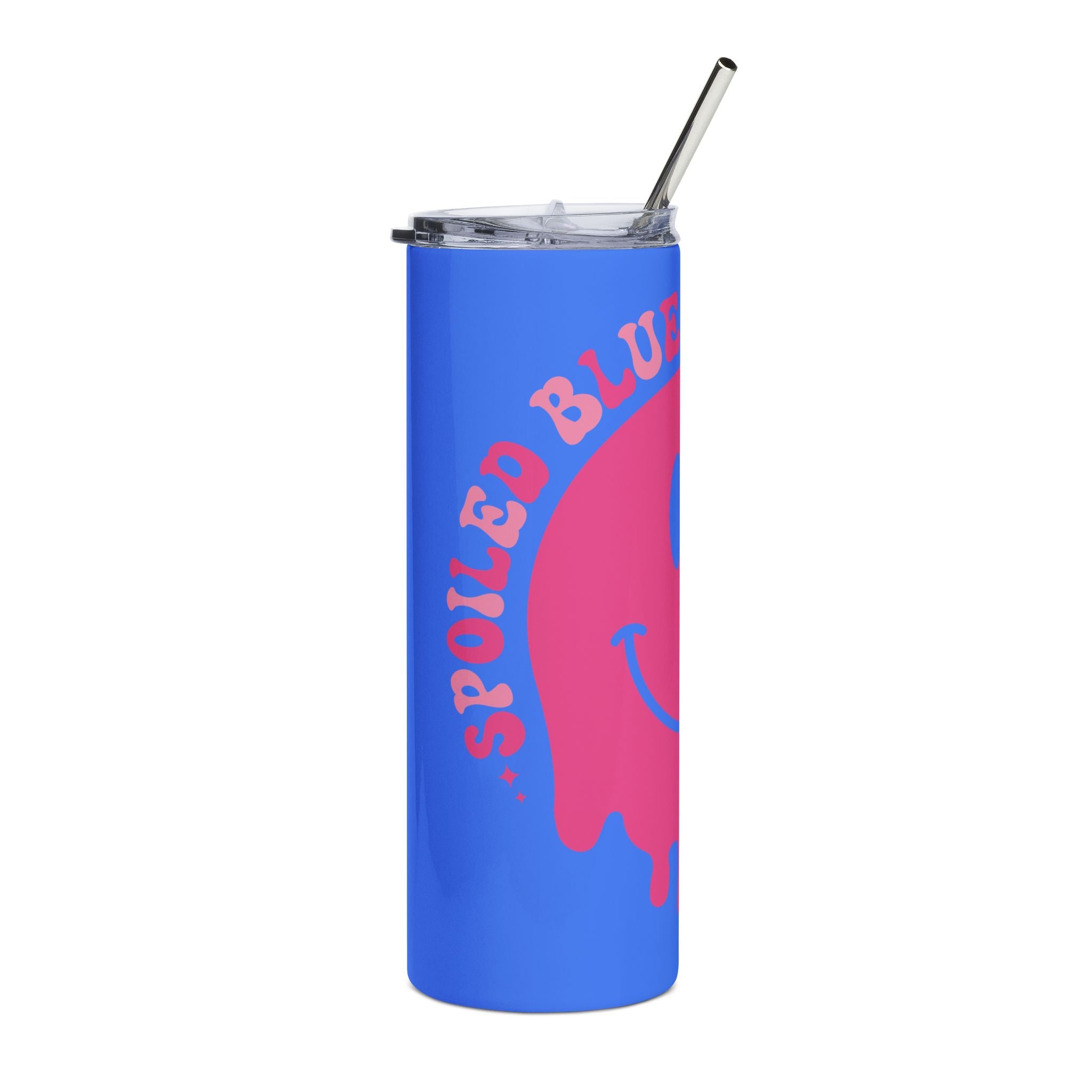 Spoiled Blue Collar Fiance 20oz Stainless Tumbler
