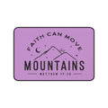 Faith Can Move Mountains Desk Mat