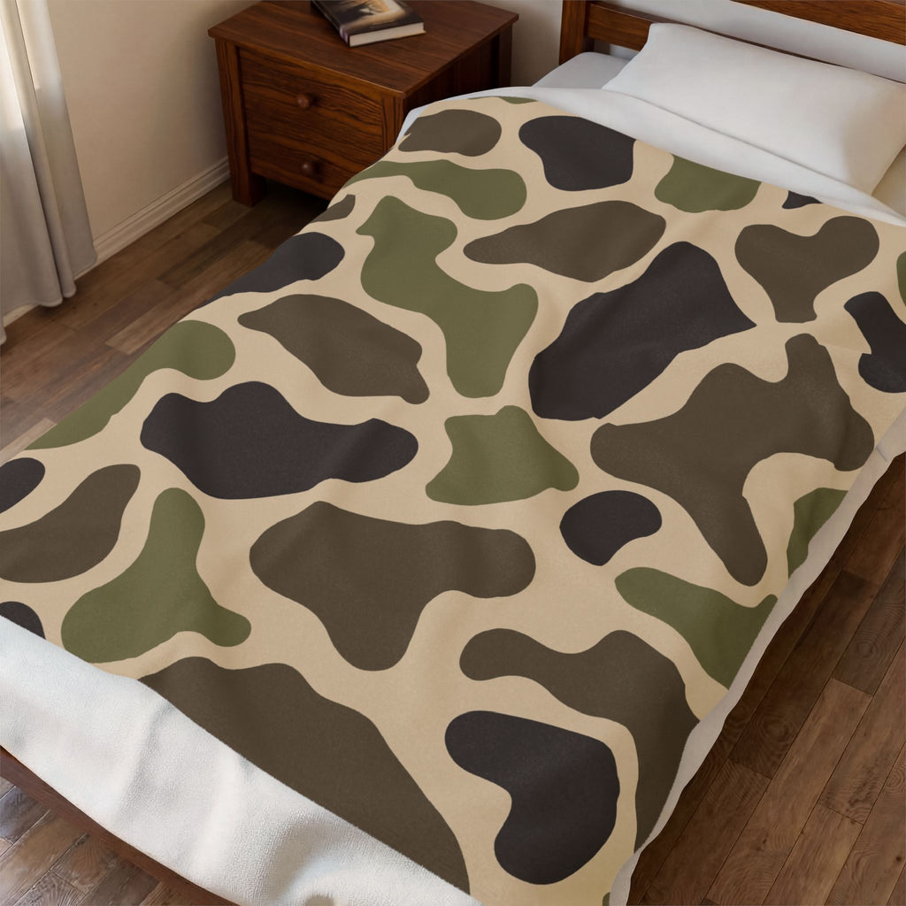 Camo Plush Blanket