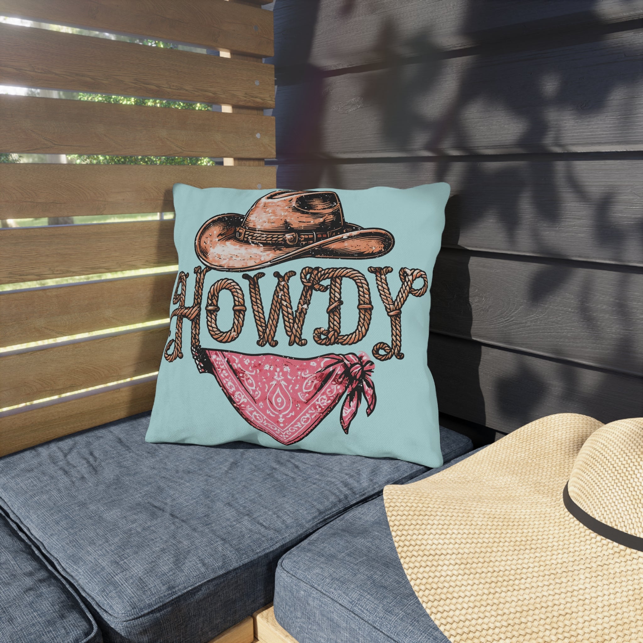 Howdy Outdoor Pillow
