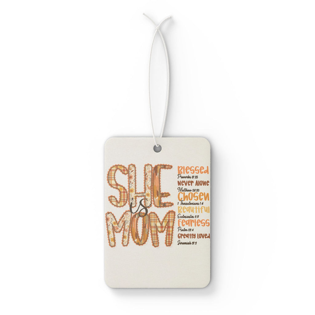 She Is Mom Car Air Freshener