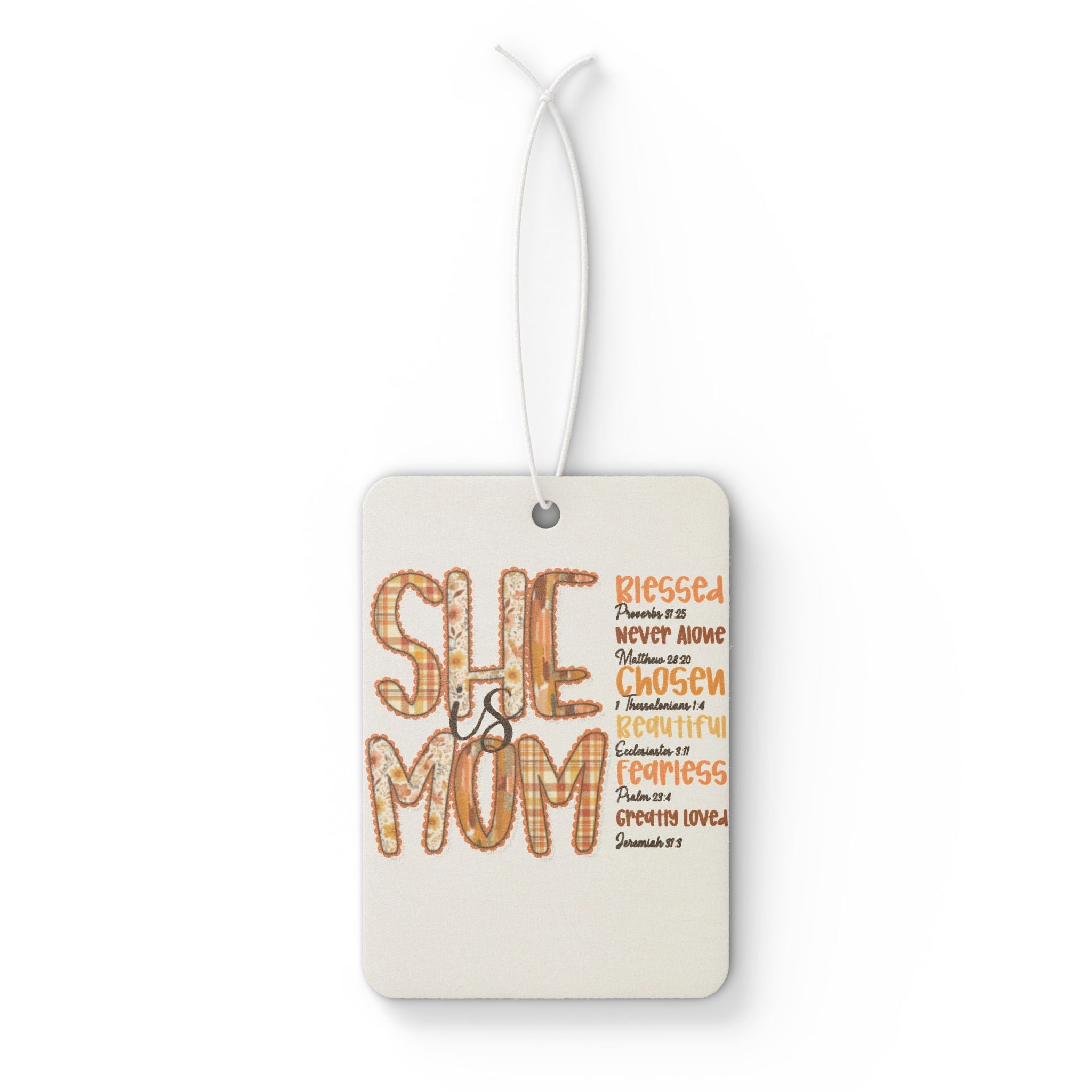 She Is Mom Car Air Freshener