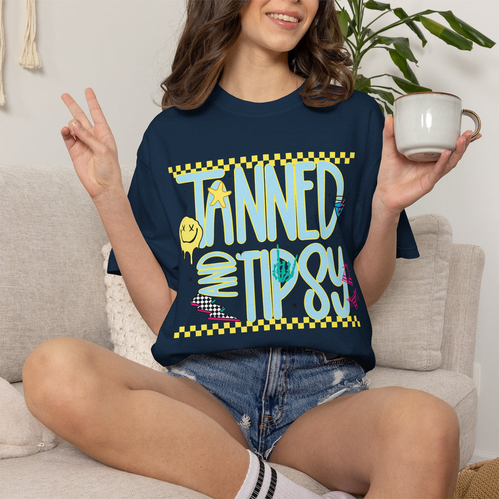 Tanned And Tipsy T-Shirt