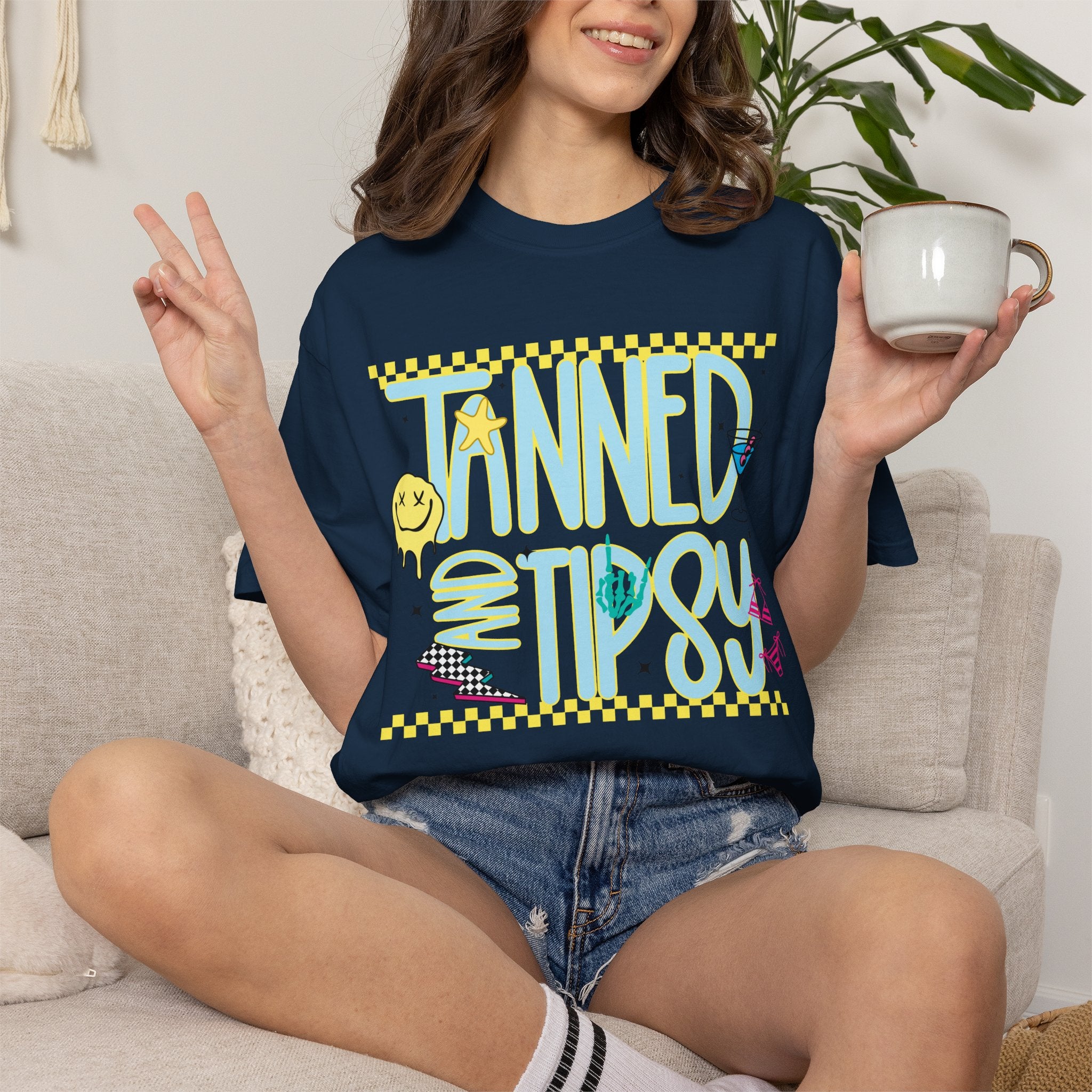 Tanned And Tipsy T-Shirt