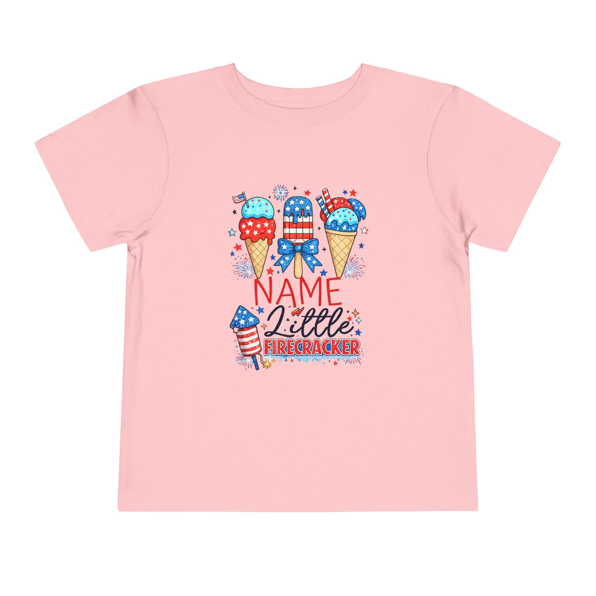 Custom 4th of July Toodler T-shirt