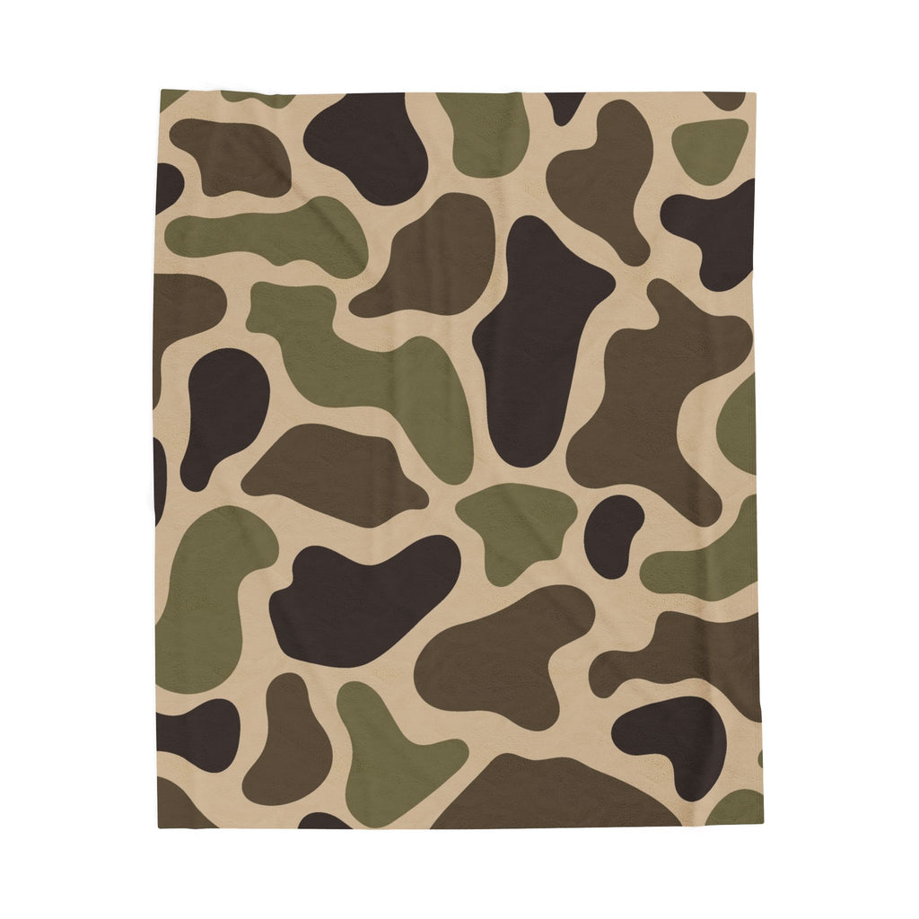 Camo Plush Blanket