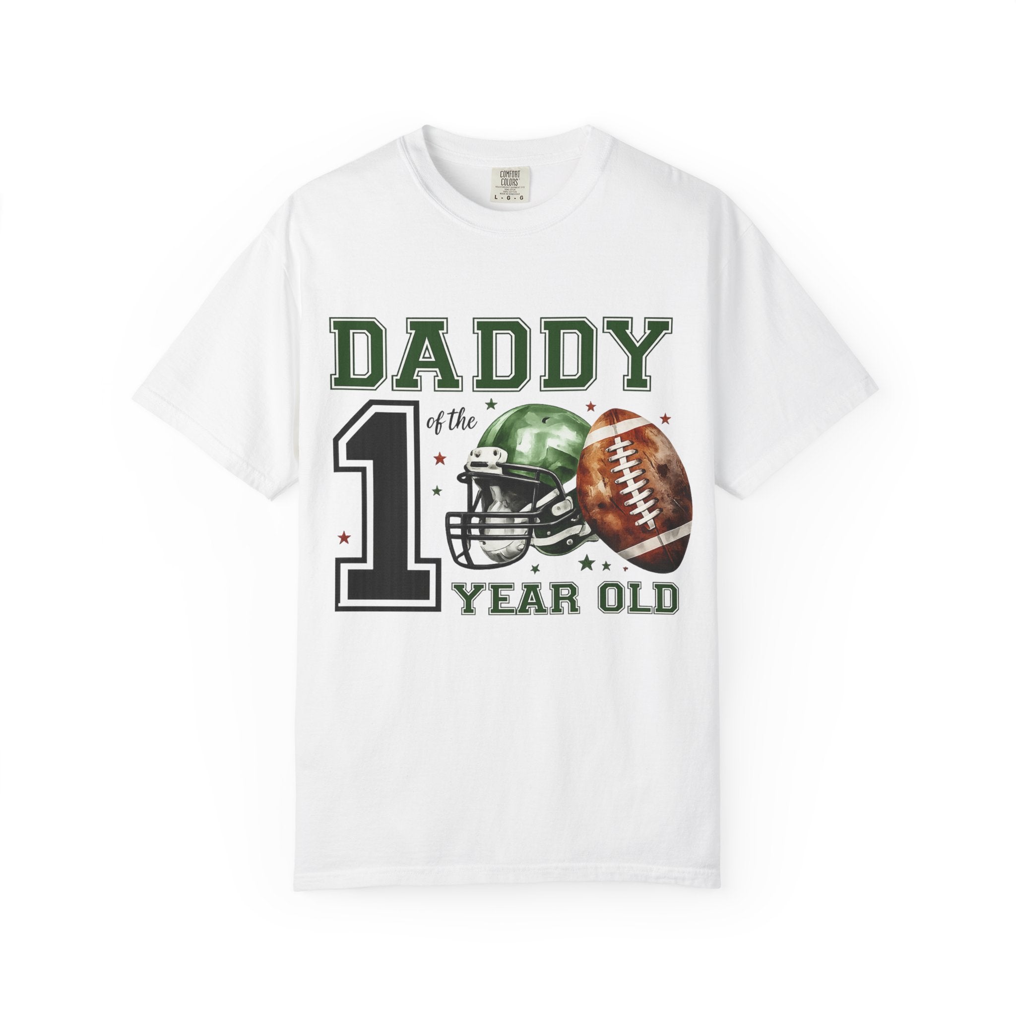 Daddy of the 1 Year Old Football T-Shirt