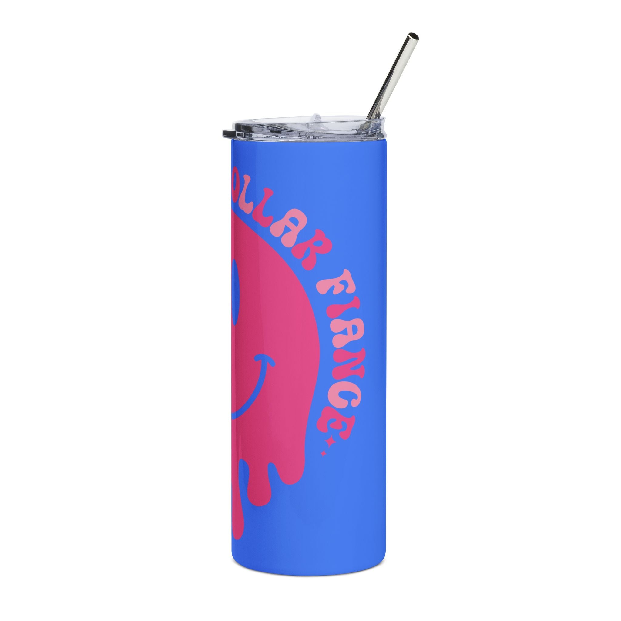 Spoiled Blue Collar Fiance 20oz Stainless Tumbler