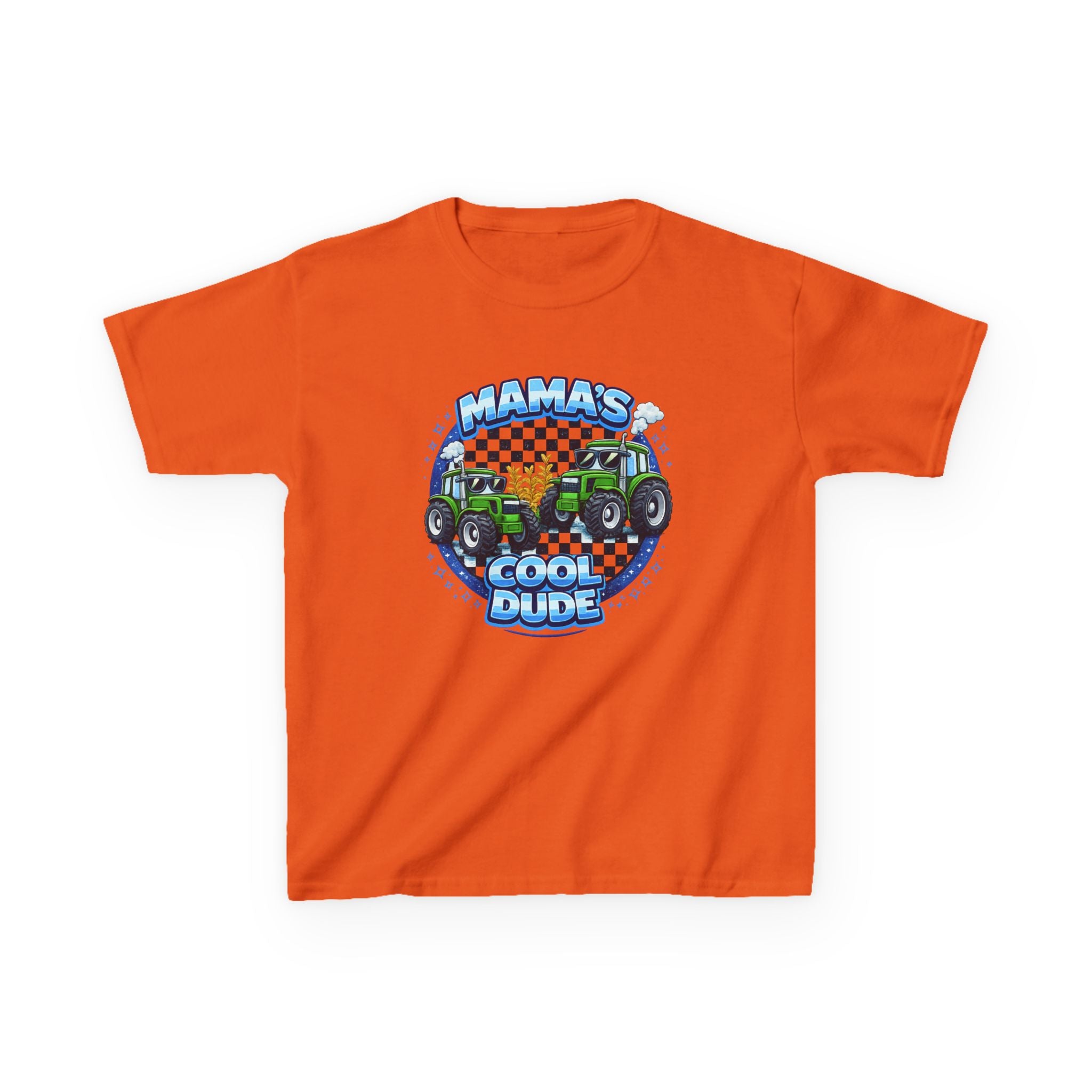 Tractor Mama's Cool Dude Graphic Kids T-shirt