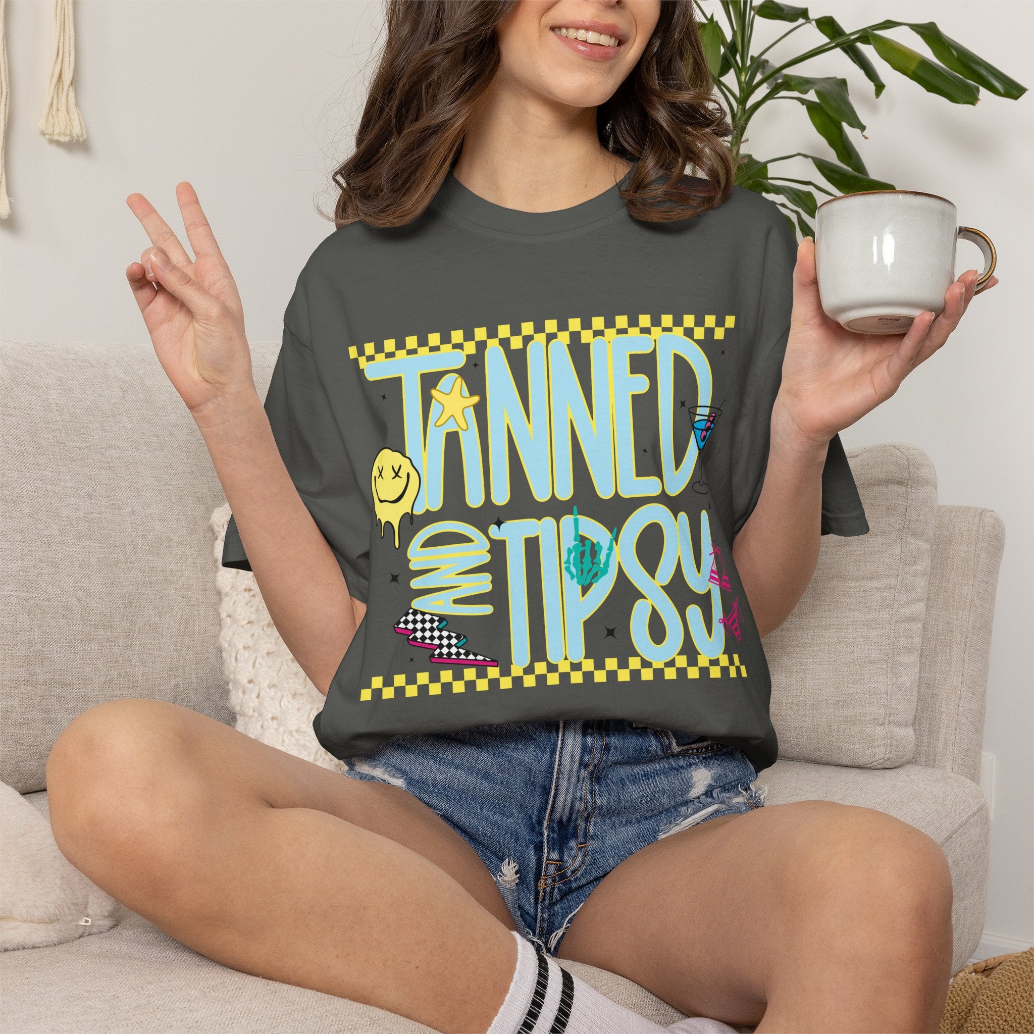 Tanned And Tipsy T-Shirt