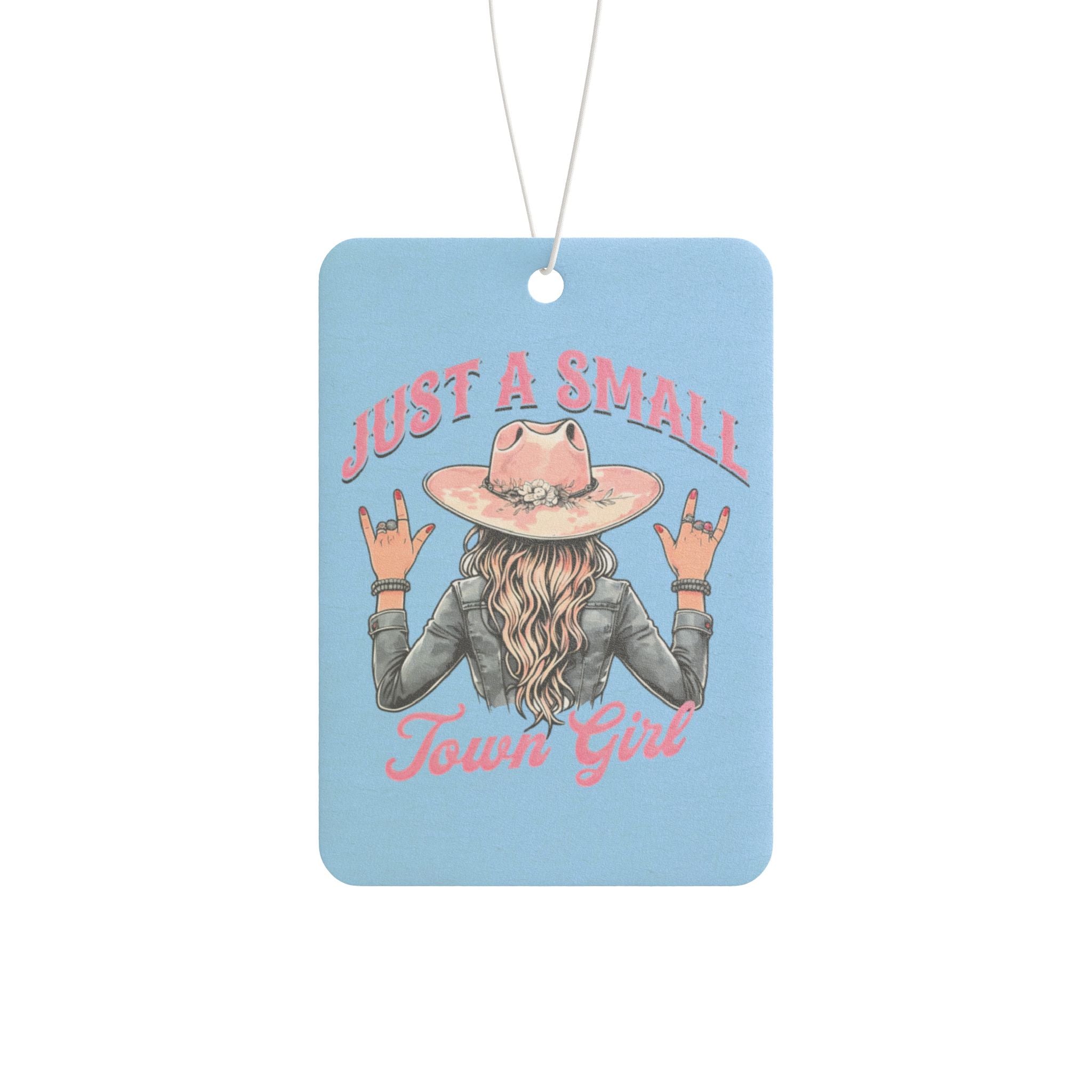 Small Town Girl Car Air Freshener