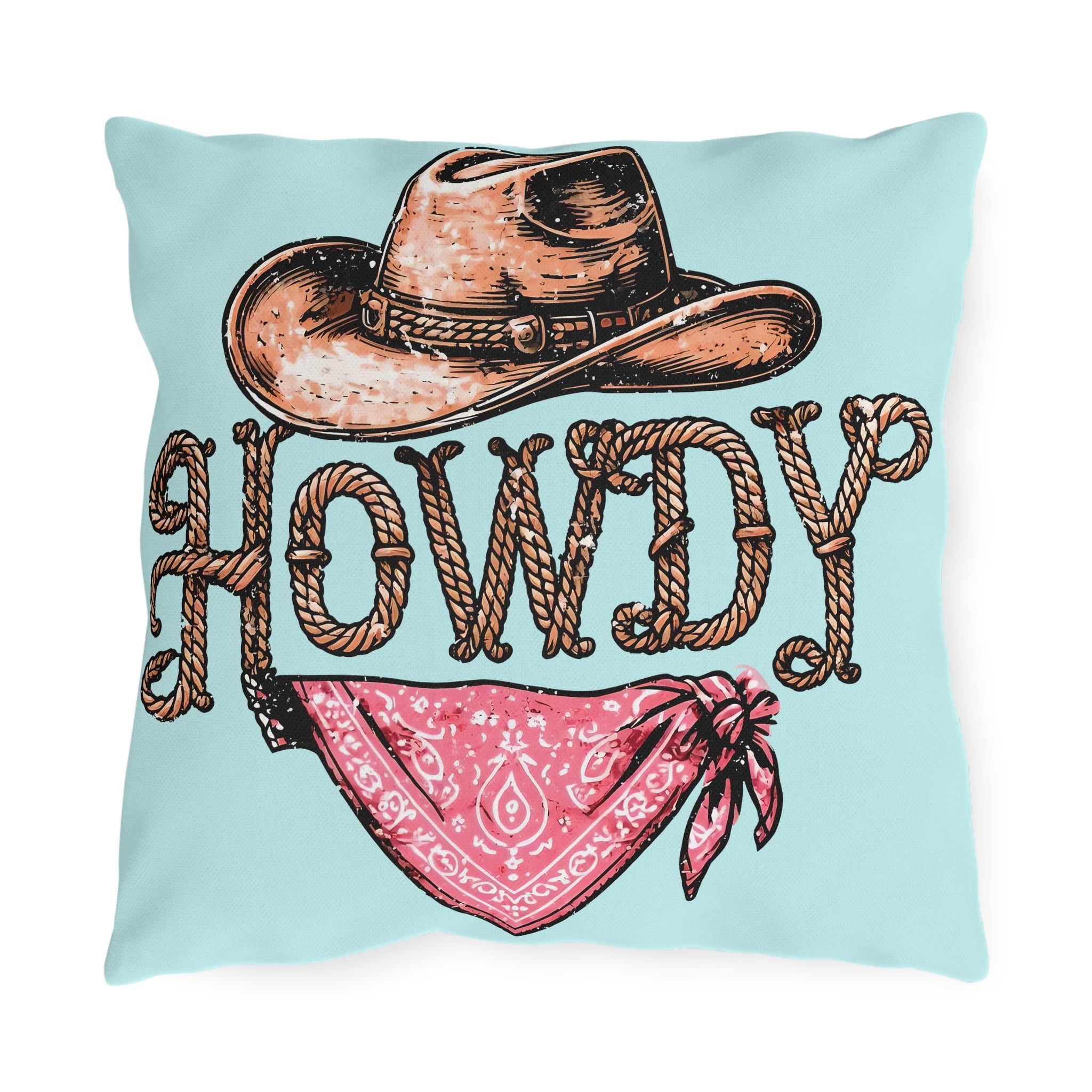 Howdy Outdoor Pillow