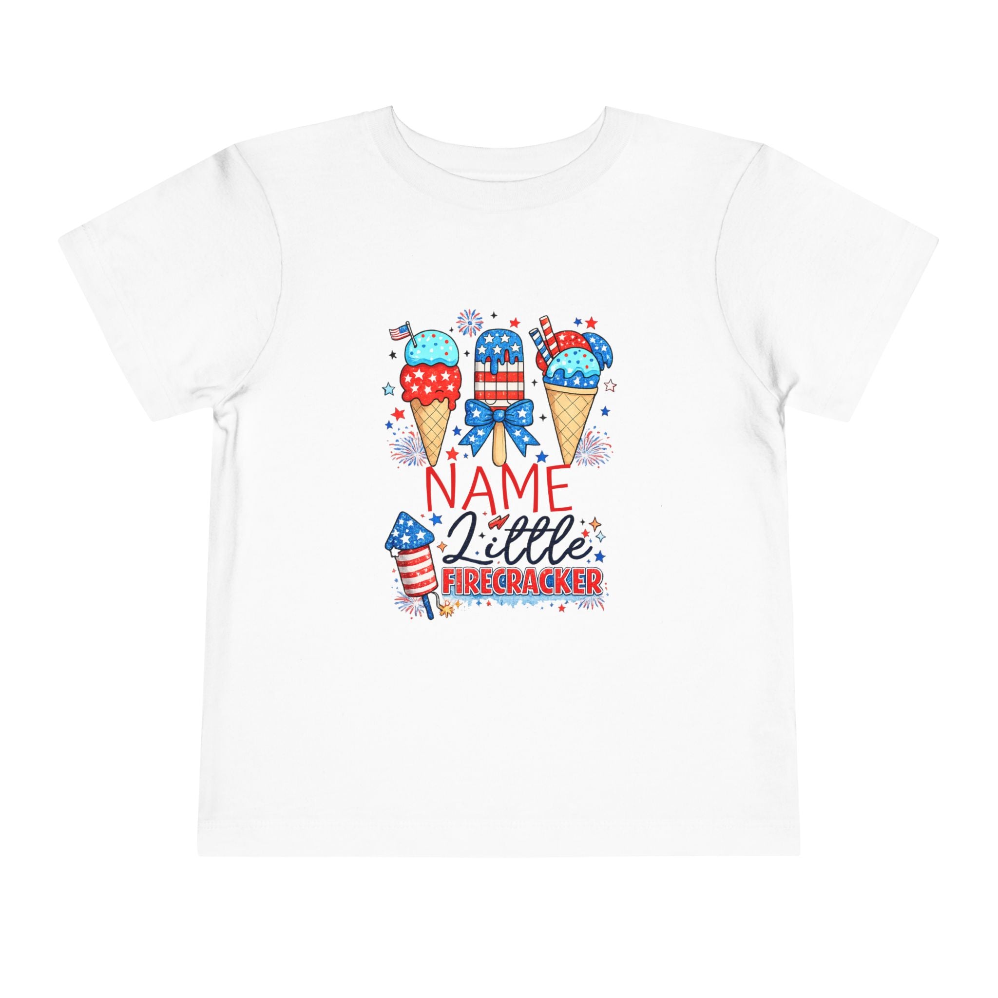 Custom 4th of July Toodler T-shirt