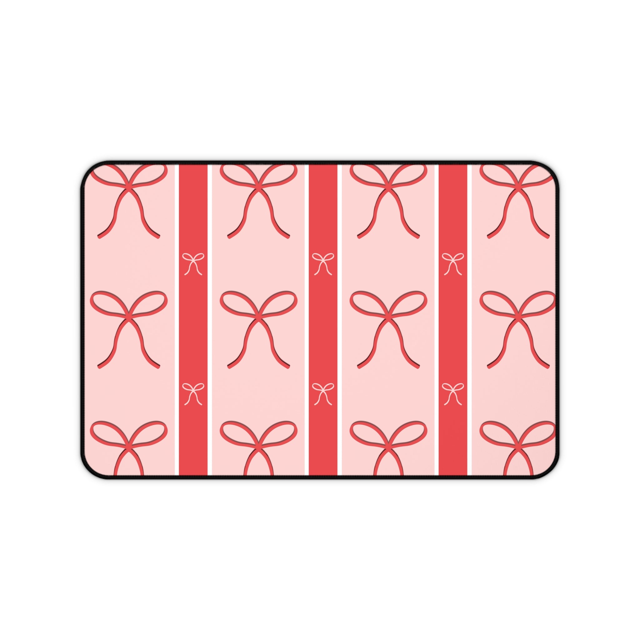 Pink Bow Desk Mat
